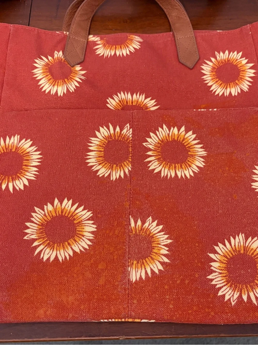 Thirty-One 31 Casual Crossbody tote bag Sunflower Season **READ DESCRIPTION**